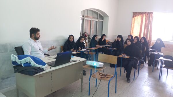 برگزاری اردوی آموزشی خبرنگار دانش‌آموزان منطقه افشار
