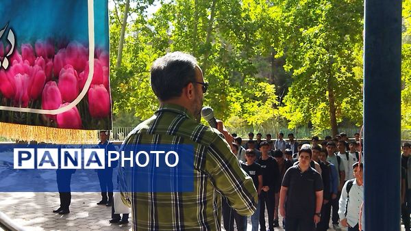 اولین صبحگاه پایه دهمی دبیرستان شاهد ابوذر غفاری نیشابور 