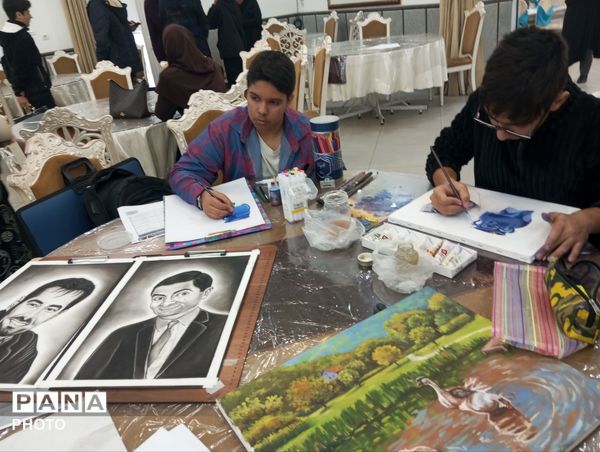 مسابقات فرهنگی هنری فردای روشن در نیشابور 