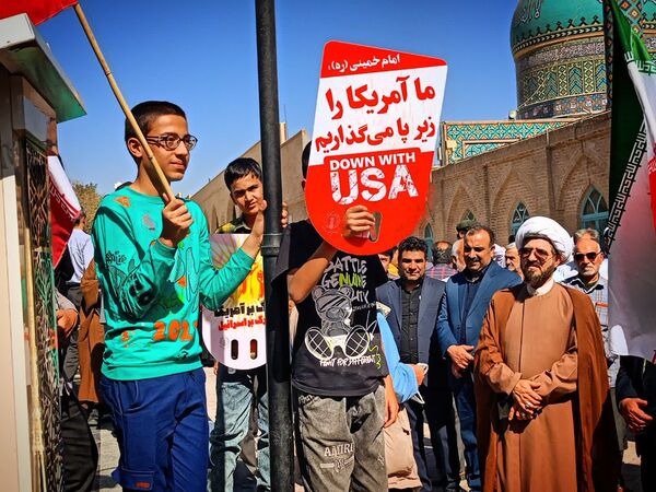 کودکانی که آزادی فلسطین را فریاد زدند