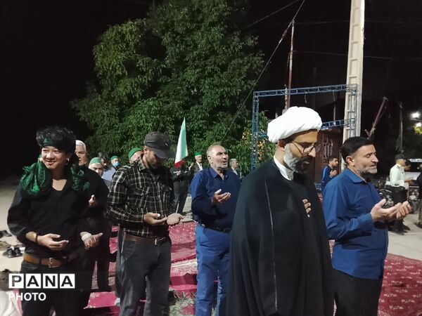 سوگاری  رهبر شهید و ایام ماه محرم به همراه اجتماعات شبانه در حسینیه شهدای شهر بار
