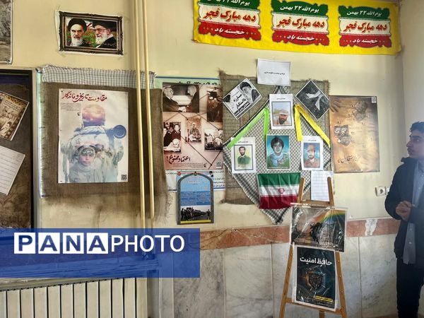 افتتاحیه نمایشگاه مدرسه انقلاب هنرستان فارابی