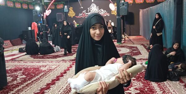 همایش سراسری شیرخوارگان حسینی در هیئت الزهرا نیشابور