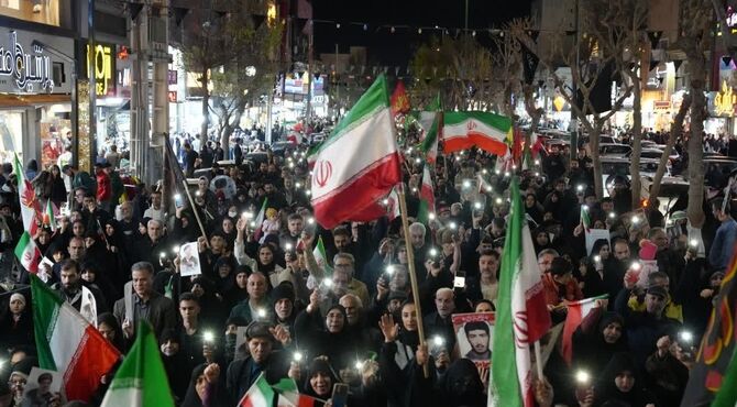 بیست یکمین تجمع مردم فردیس  در بیعت با رهبر انقلاب اسلامی 