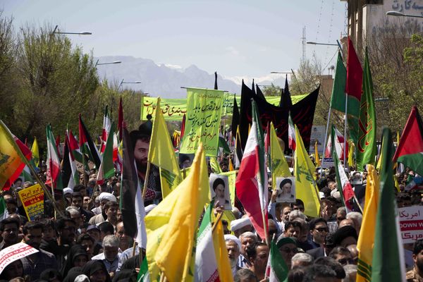 راهپیمایی روز قدس در یزد