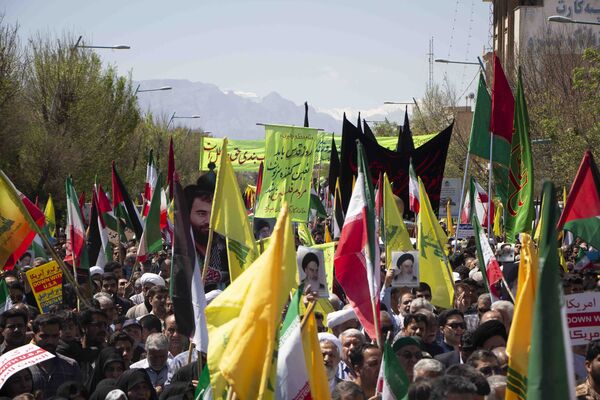 راهپیمایی روز قدس در یزد