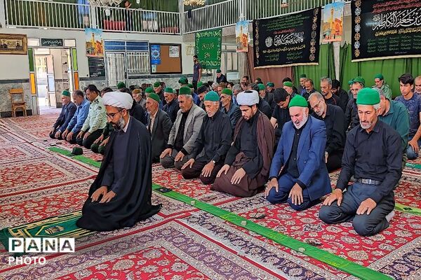 اقامه نماز عبادی سیاسی جمعه در نخستین روز از ماه محرم، مسجد جامع شهر بار