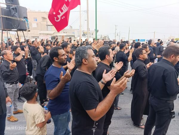 روز عاشورا در بندرخمیر