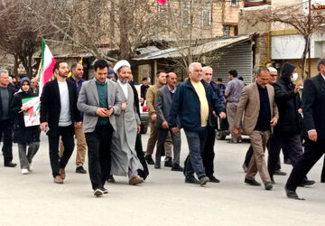 حضور نسل‌ها در جشن ۲۲ بهمن کوهدشت