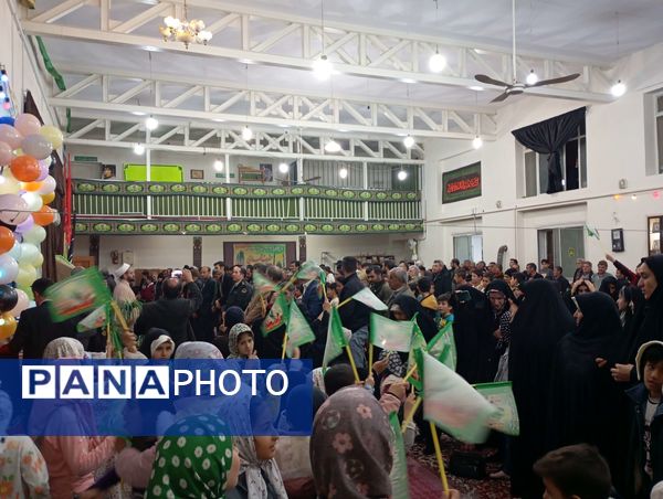 جشن میلاد امام مهدی(عج) در شهر تیتکانلو