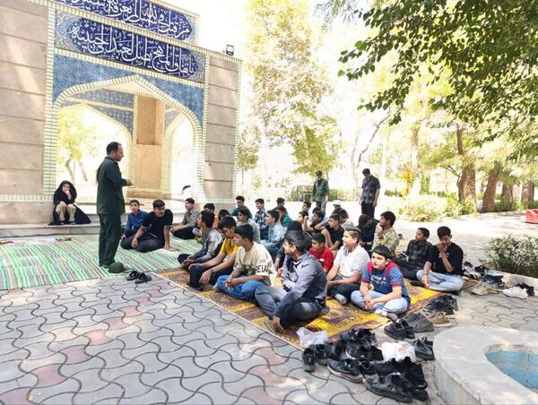 اردوی یاوران ولایت ویژه پسران در شهرستان خلیل آباد 