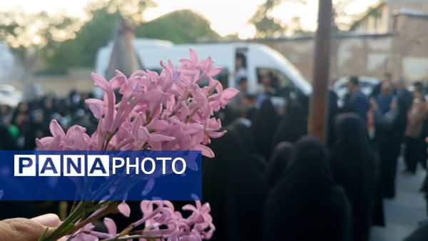 استقبال از خادمین حرم علی بن موسی الرضا در بن 