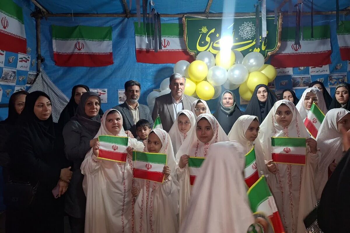 آیین عبادی نماز استغاثه و تقدیر از برگزیدگان برتر قرآنی در چهاردانگه