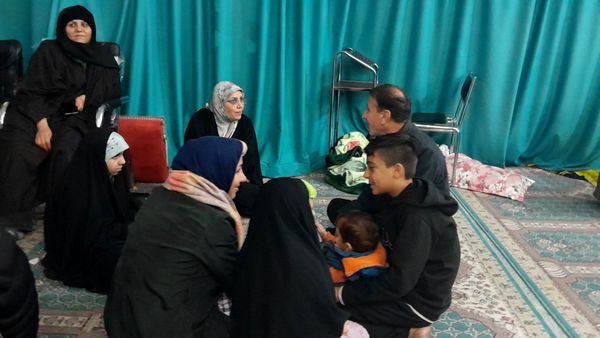 معتکفین با خانواده های خود دیدار کردند 