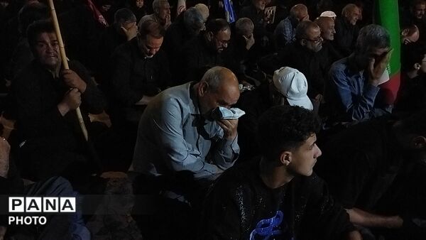 مراسم شب دوم محرم در بلوار فضل نیشابور-۱