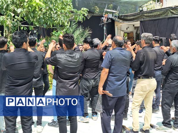 عاشورای حسینی در انگورستان ملک اصفهان