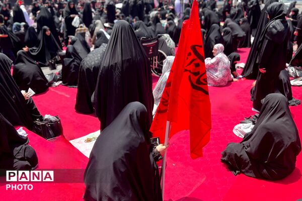 سوگواری عاشورایی در فلکه دوم تهرانپارس