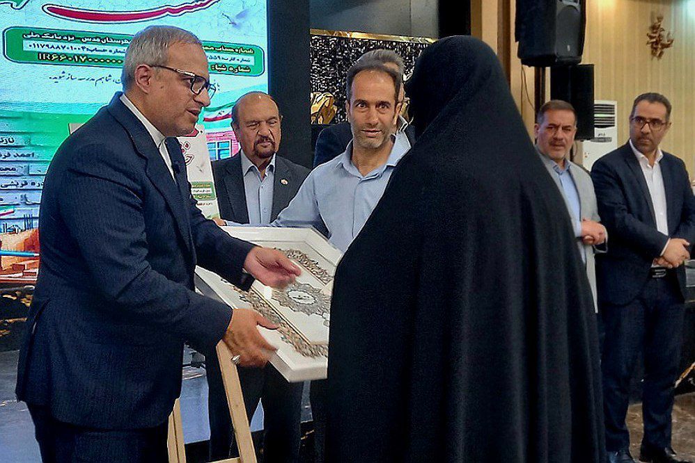 آیین تجلیل از خیرین مدرسه ساز شهرستان قدس