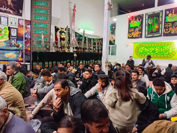 جشن ولادت حضرت مهدی (عج) در روستای فدافن