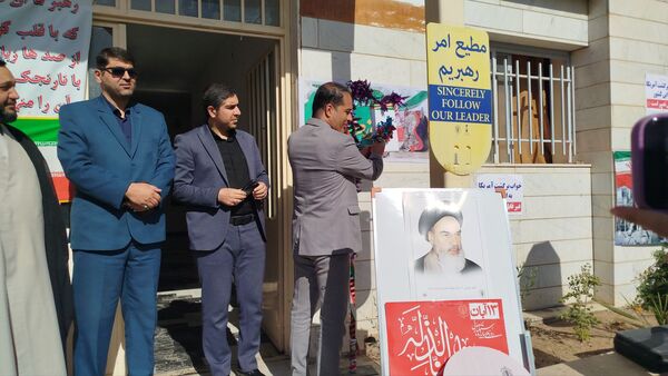 حماسه آفرینی دانش آموزان شهر نیم‌ور در روز مقابله با استکبار ستیزی جهانی