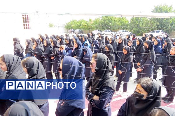 انتخابات همیاران مشاور مدرسه دخترانه تلاش در بجنورد