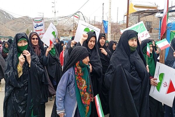 راهپیمایی یوم‌الله ۲۲بهمن ماه،  سالگرد ۴۷سالگی انقلاب اسلامی در شهر بار