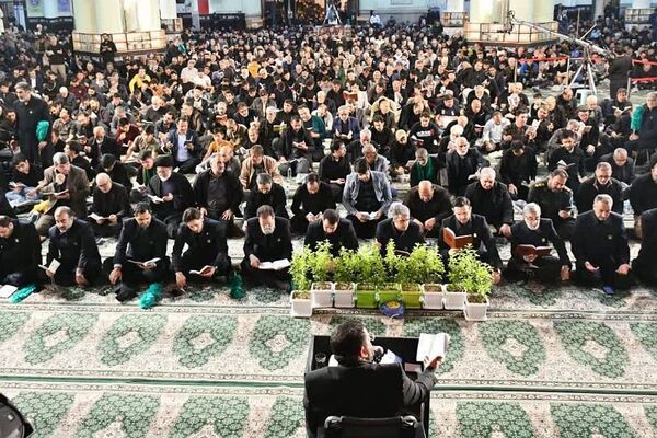 مراسم احیای شب بیست و سوم ماه رمضان در آستان مقدس حضرت عبدالعظیم الحسنی(ع) شهرری