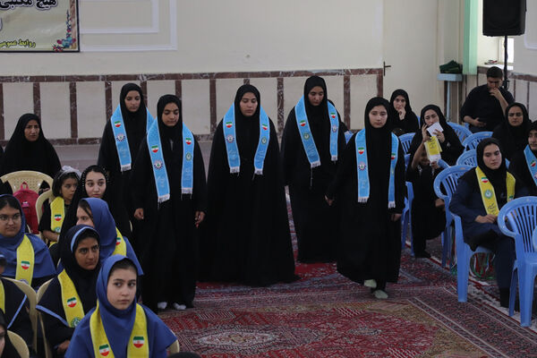 اردوی تشکیلاتی دانش‌آموزان پیشتاز عاشورایی به یاد کودکان غزه