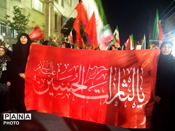 رنگ‌ و بوی محرم در خیابان‌های رجایی شهر کرج