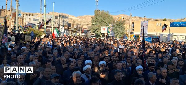حماسه بزرگ مردم پلدختر در پی شهادت رهبر گرانقدر انقلاب