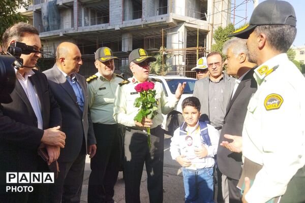 آیین بازگشایی دبستان هدف شیراز