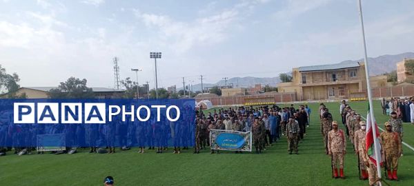 نمایش اقتدار و رزمایش بسیجیان شهرستا‌‌ن قلعه‌گنج