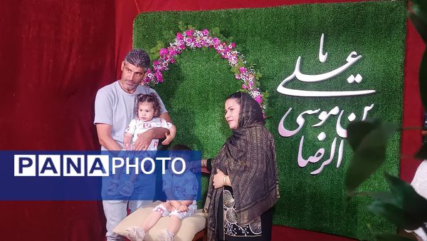 جشن میلاد امام رضا (ع) در مسجد الرضای نیشابور 