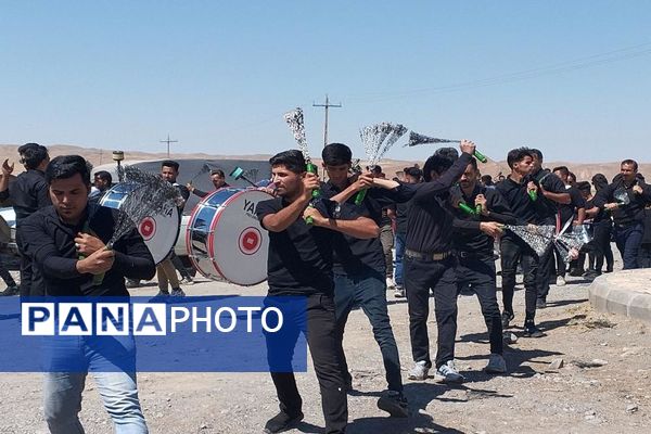 مراسم جاماندگان اربعین در مشهد مقدس