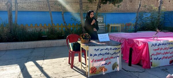 جشنواره غذای سالم و هفته دیابت در خاتم
