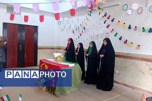 جشن نیمه شعبان در مدرسه شهید اسماعیلی عقدا پردیس 
