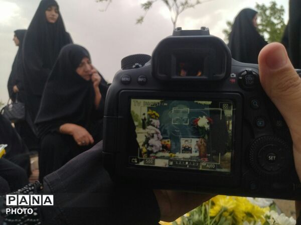 جمعیت زنان و مردان شیر دل این خاک در روستای بابان در تولدشهیدمهدی بیات 