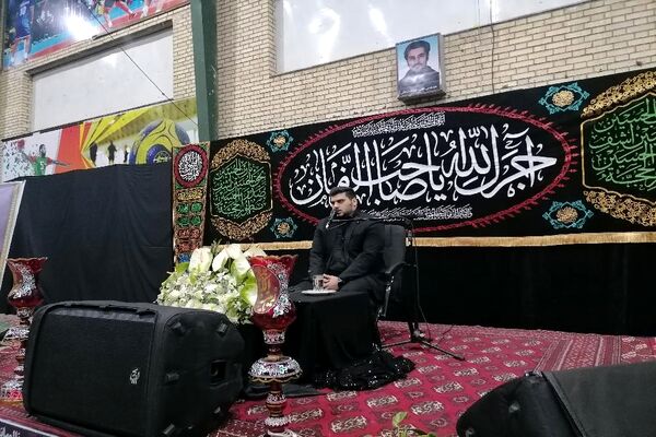 فرهنگیان آموزش و پرورش ناحیه سه در سوگ امام هشتم