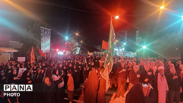 پلدختر در سوگ کاروان کربلا