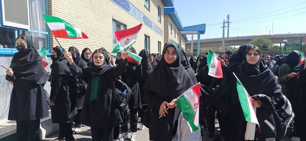 زنگ مهر و مقاومت در مدرسه مردانی آذر ناحیه ۲ تبریز