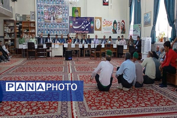 میز خدمت با حضور رؤسای ادارات در شهر بار