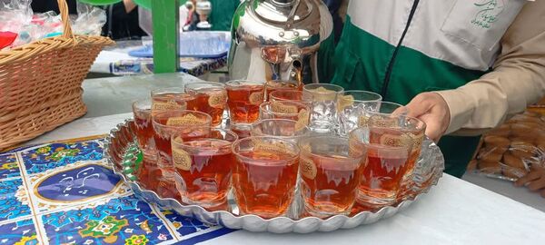 افتتاحیه چایخانه دانش‌آموزی حضرت رضا (ع) در محمودآباد 