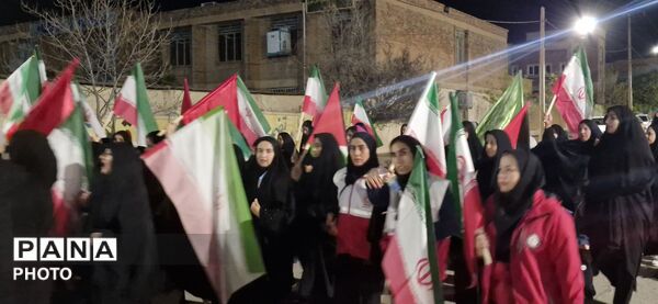 راهپیمایی گسترده در حمایت از جمهوری اسلامی ایران