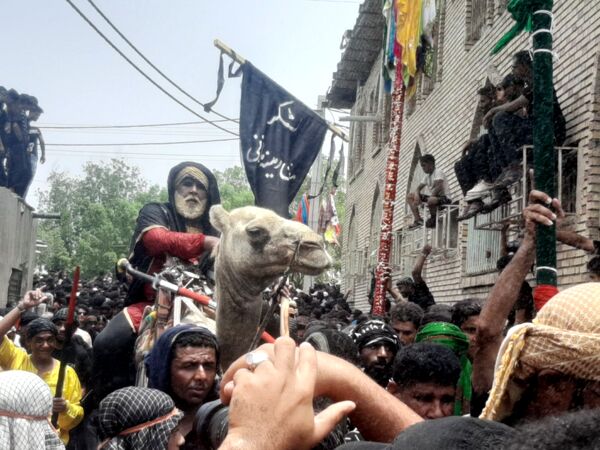 مراسم عزاداری روز عاشورا در میناب