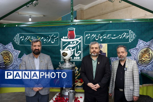 مراسم چهارشنبه‌های امام رضایی در مدرسه پیام غدیر آموزش و پرورش منطقه 14 تهران 