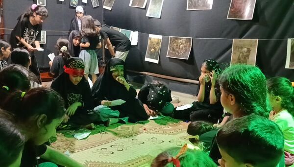 زنده نگار روز هفتم محرم