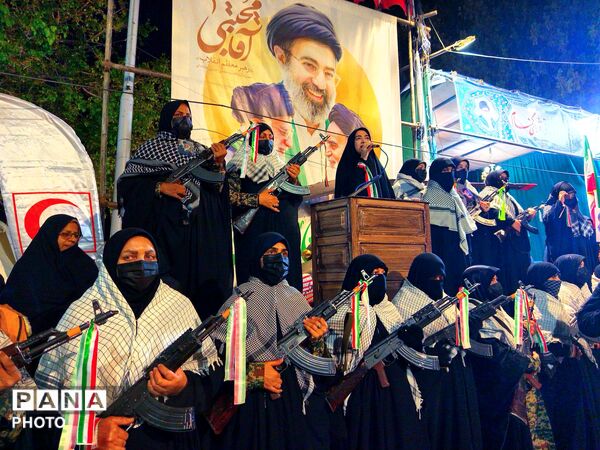 عزاداری اربعین رهبر انقلاب اسلامی در کاشمر