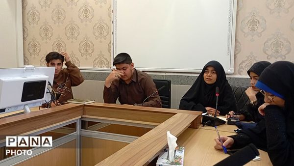 جلسه تشکلات دانش آموزی با نماینده مردم نیشابور در مجلس شورای اسلامی