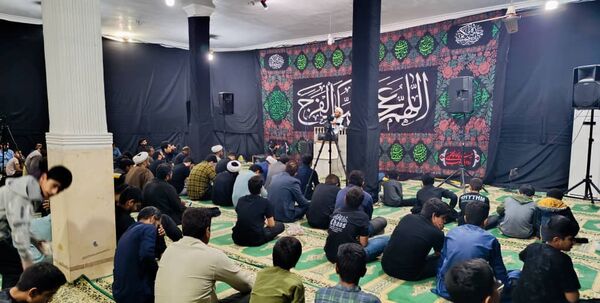 مراسم باشکوه ایام فاطمیه در هیات ریحانه النبی رودبار جنوب