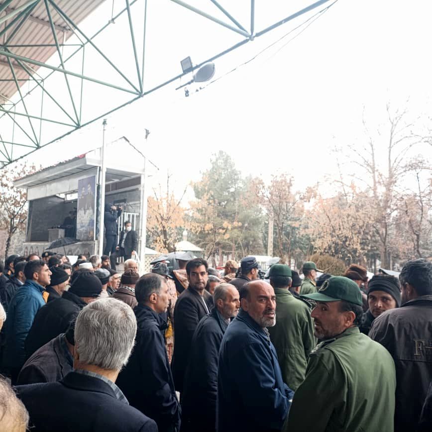 وداعی پُر از عشق و افتخار؛ مادر شهیدان به آغوش فرزندانش پیوست